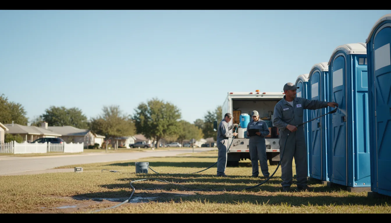 Long-Term Portable Toilet Rental in Sardis, GA near me